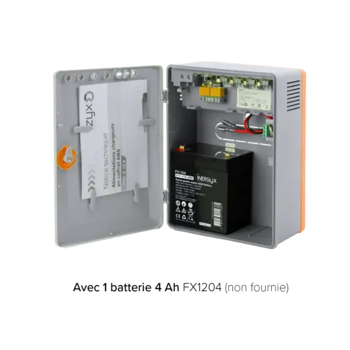 Alimentation Chargeur Rsxv-C 4 Voies 230V Ac / 12V Dc (13,8V) / 5A - 173 X 223 X 103 Mm