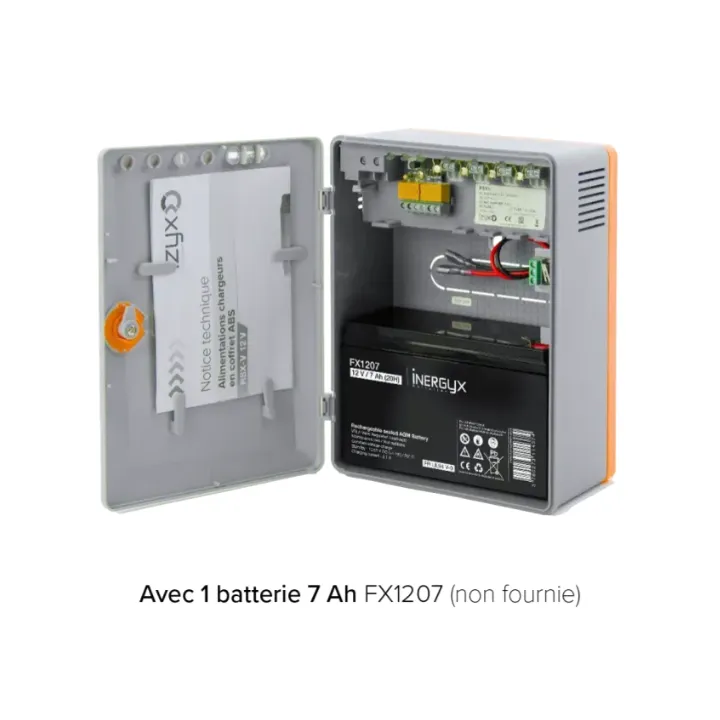 Alimentation Chargeur Rsxv-C 4 Voies 230V Ac / 12V Dc (13,8V) / 5A - 173 X 223 X 103 Mm