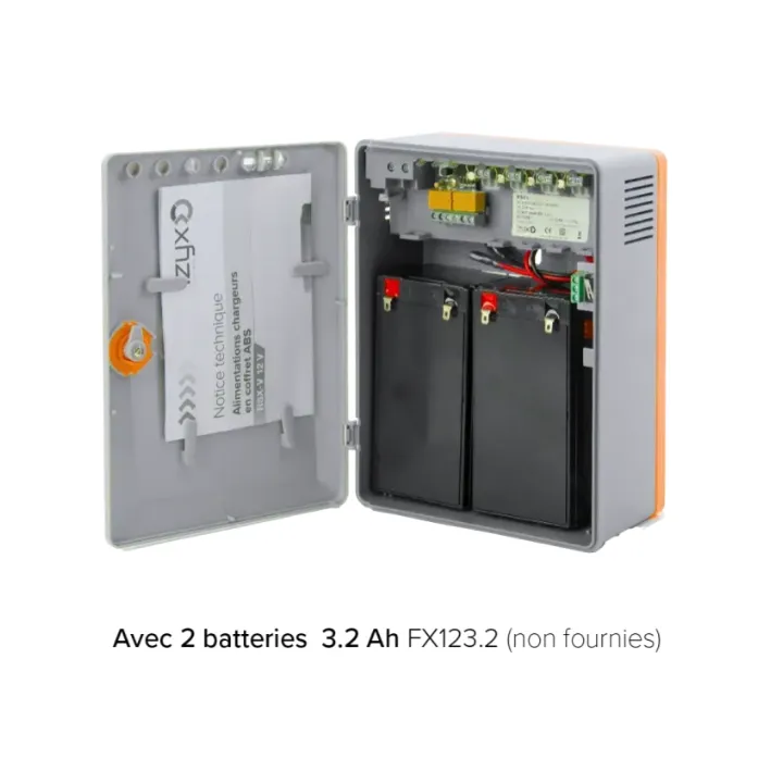 Alimentation Chargeur Rsxv-C 4 Voies 230V Ac / 12V Dc (13,8V) / 5A - 173 X 223 X 103 Mm