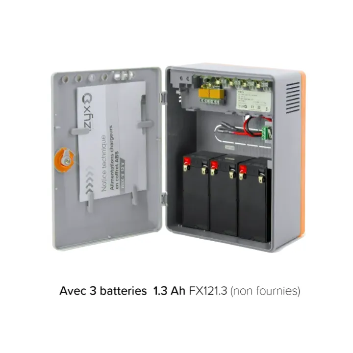 Alimentation Chargeur Rsxv-C 4 Voies 230V Ac / 12V Dc (13,8V) / 5A - 173 X 223 X 103 Mm