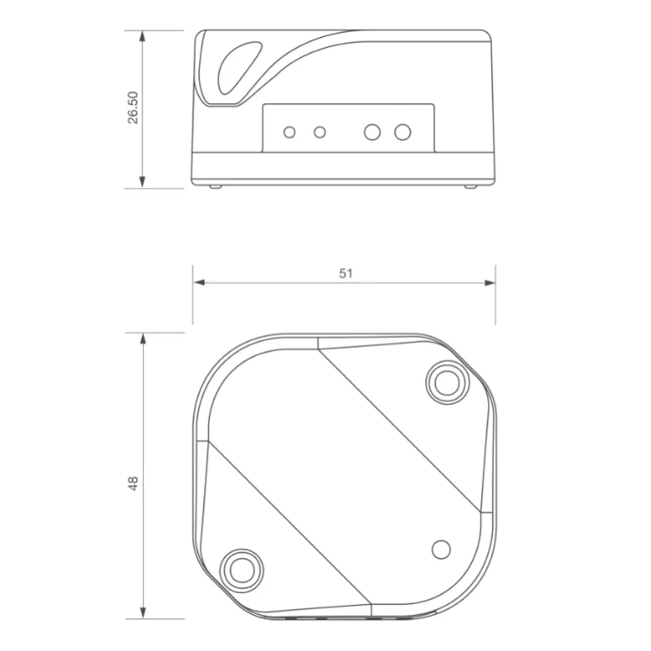 Alimentation Miniature Ip 65 230V Ac / 24V Dc / 0,75A - A Fils