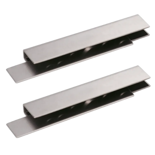 Kit U Pour Montage En Applique Dbm1500Ecsh Sur Porte Verre 9-13 Mm