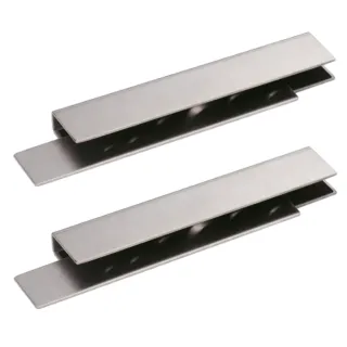 Kit U Pour Montage En Applique Dbm1500Ecsh Sur Porte Verre 9-13 Mm