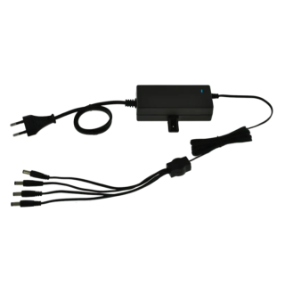Alimentation Bloc Table 4 Voies 230V Ac / 12V Dc / 3A Câble 2M Avec Fiche Dc