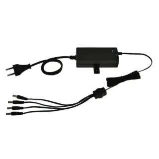 Alimentation Bloc Table 4 Voies 230V Ac / 12V Dc / 3A Câble 2M Avec Fiche Dc