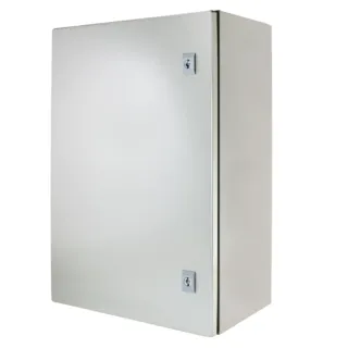 Coffret Étanche Pswb Ip 66 En Métal 400 X 600 X 250 Mm Avec Plaque De Fond