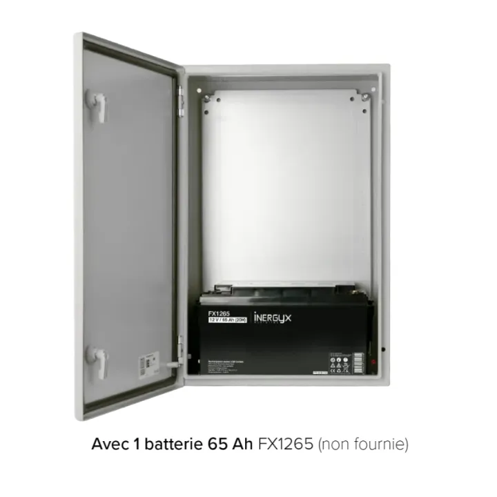 Coffret Étanche Pswb Ip 66 En Métal 400 X 600 X 250 Mm Avec Plaque De Fond