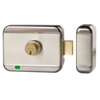 Serrure Électrique Applique 6000 N À Émission 12-24V Dc Cylindre