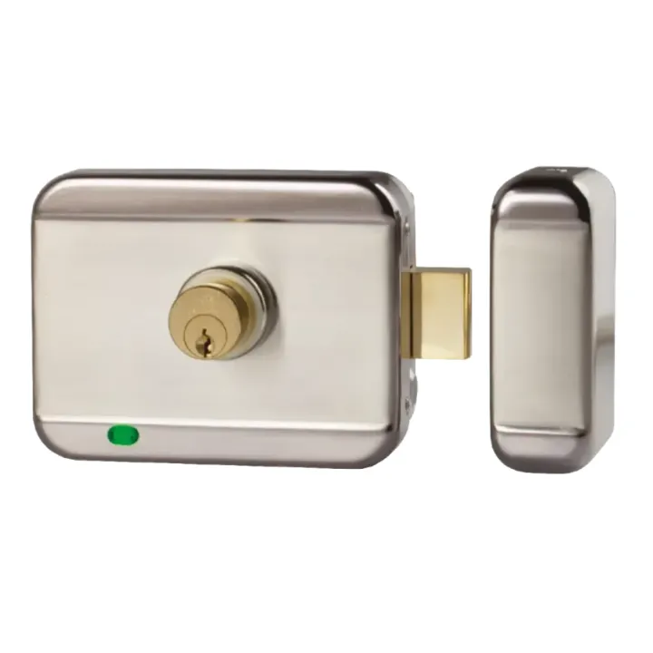 Serrure Électrique Applique 6000 N À Émission 12-24V Dc Cylindre