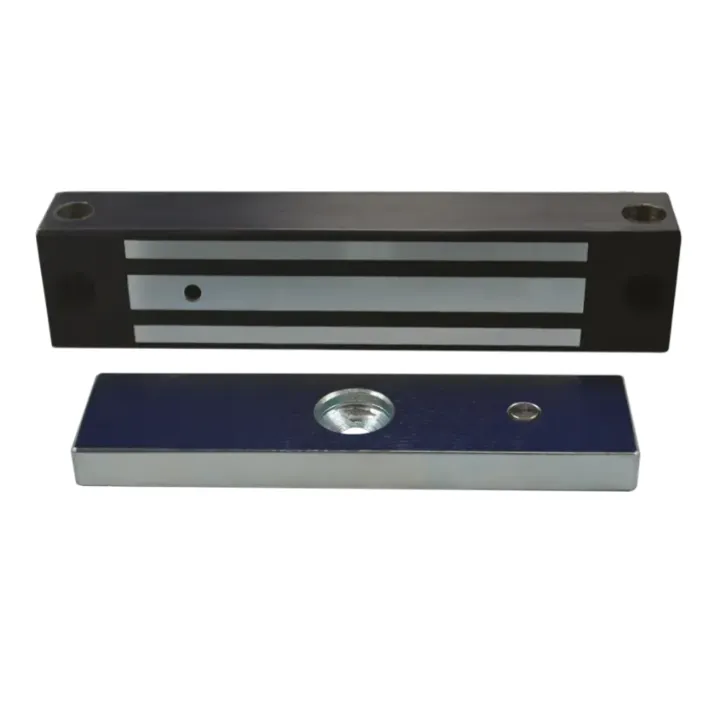 Ventouse Em Applique Ip 67 Acier Inox 300 Lbs 12/24V Dc Contact Hall