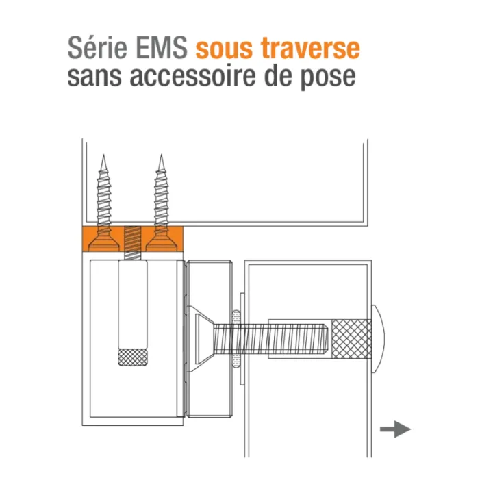 Ventouse Em Applique Ip 67 Acier Inox 300 Lbs 12/24V Dc Contact Hall
