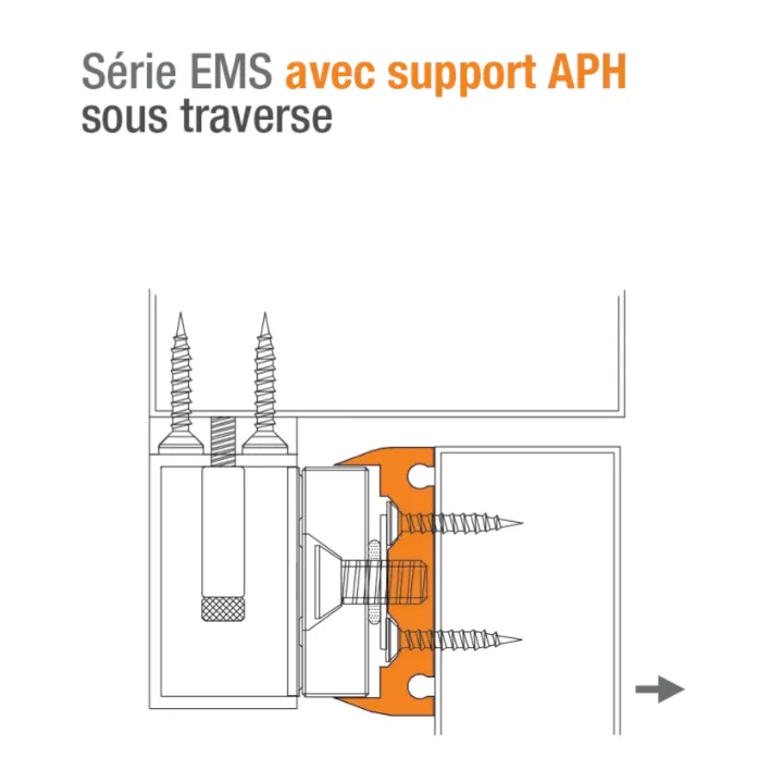 Ventouse Em Applique Ip 67 Acier Inox 300 Lbs 12/24V Dc Contact Hall