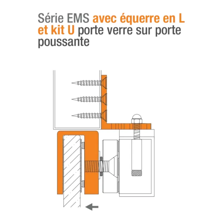 Ventouse Em Applique Ip 67 Acier Inox 300 Lbs 12/24V Dc Contact Hall