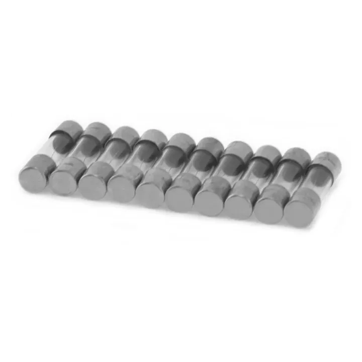 Fusibles Verre 5 X 20 Mm 10A / 250V Ac Fusion Temporisé T - Lot De 10 Pc