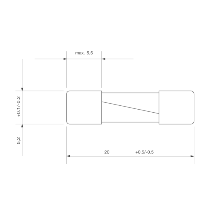 Fusibles Verre 5 X 20 Mm 3A / 250V Ac Fusion Temporisé T - Lot De 10 Pc