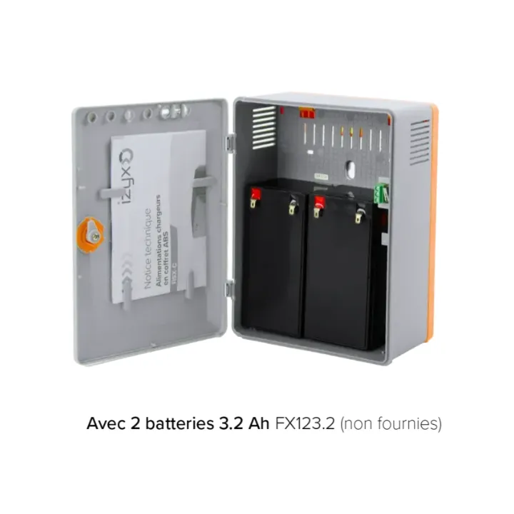 Coffret Rsxb Abs 173 X 223 X 103 Mm Avec Contact D'Autoprotection À L'Ouverture
