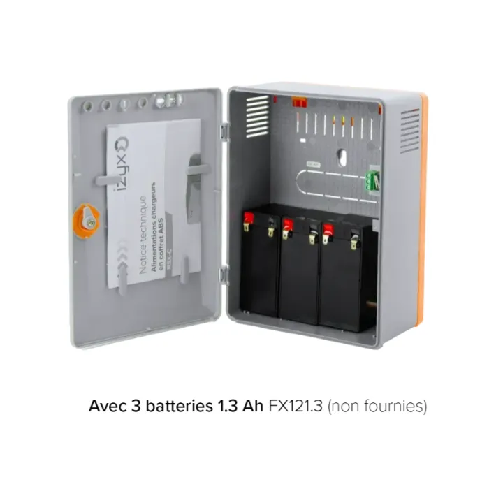 Coffret Rsxb Abs 173 X 223 X 103 Mm Avec Contact D'Autoprotection À L'Ouverture