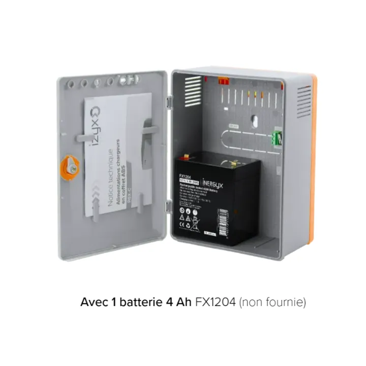Coffret Rsxb Abs 173 X 223 X 103 Mm Avec Contact D'Autoprotection À L'Ouverture