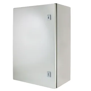 Coffret Étanche Pswb Ip 66 En Métal 600 X 800 X 300 Mm Avec Plaque De Fond