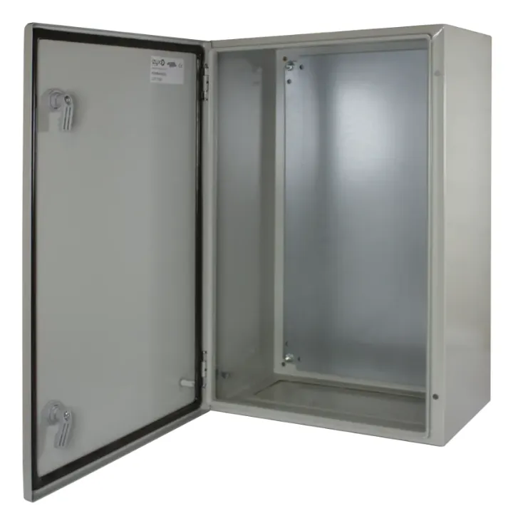 Coffret Étanche Pswb Ip 66 En Métal 600 X 800 X 300 Mm Avec Plaque De Fond