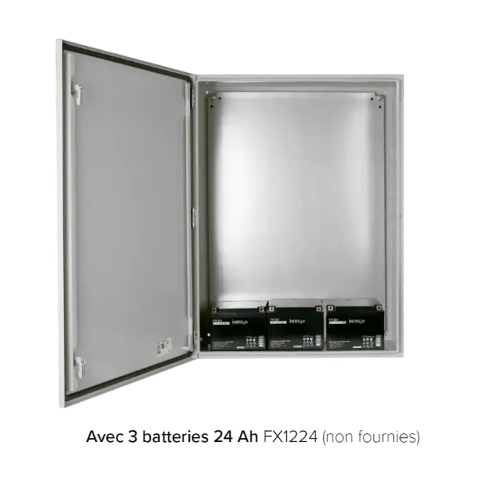 Coffret Étanche Pswb Ip 66 En Métal 600 X 800 X 300 Mm Avec Plaque De Fond