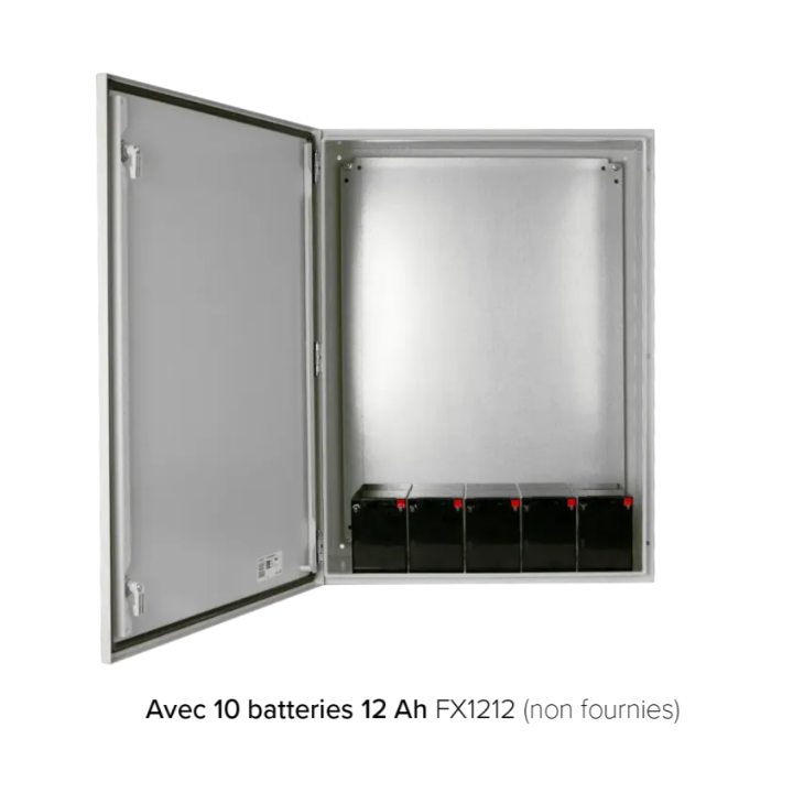 Coffret Étanche Pswb Ip 66 En Métal 600 X 800 X 300 Mm Avec Plaque De Fond