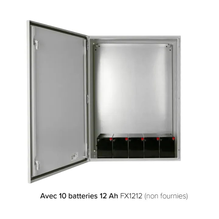 Coffret Étanche Pswb Ip 66 En Métal 600 X 800 X 300 Mm Avec Plaque De Fond