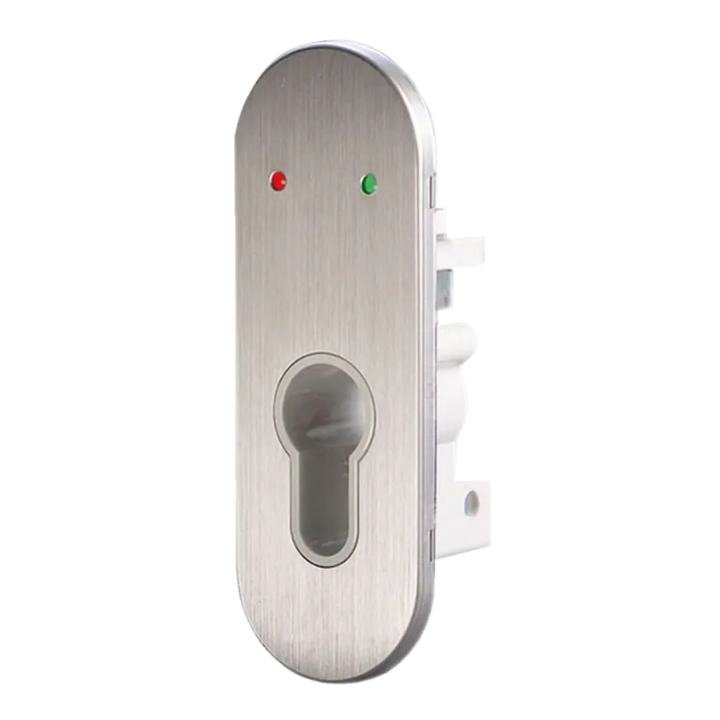 Contacteur à clé à encastrer Contact inverseur maintenu LEDs R/V 12/24V DC