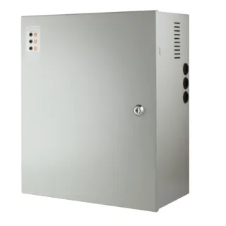 ALIMENTATION CHARGEUR 230V AC/12V DC/10A EN COFFRET METAL