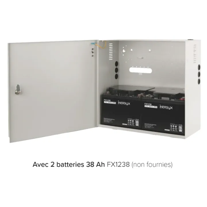 COFFRET METAL 420 X 390 X 182 MM AVEC SERRURE A CLE
