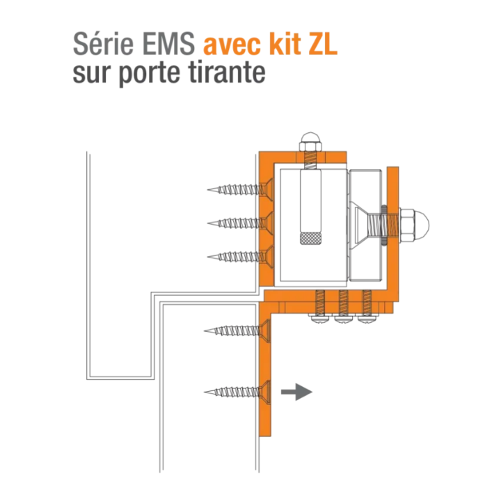 VENTOUSE EM APPLIQUE 300 LBS 12/24V DC NF S 61-937