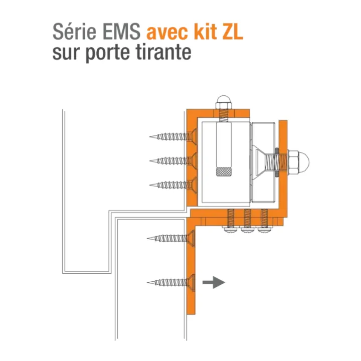 VENTOUSE EM APPLIQUE 300 LBS 12/24V DC NF S 61-937