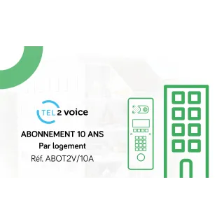 Abonnement T2V Prépayé 10 Ans / Logement