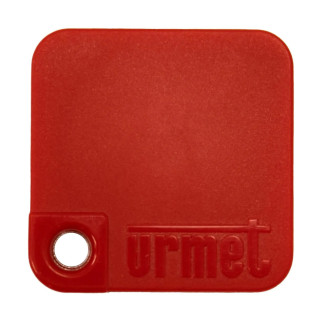 Badge Desfire Ev3 Rouge Personnalisé, Étanche Ip68 Et Antichoc Ik10