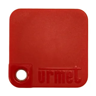 Badge Desfire Ev3 Rouge Personnalisé, Étanche Ip68 Et Antichoc Ik10