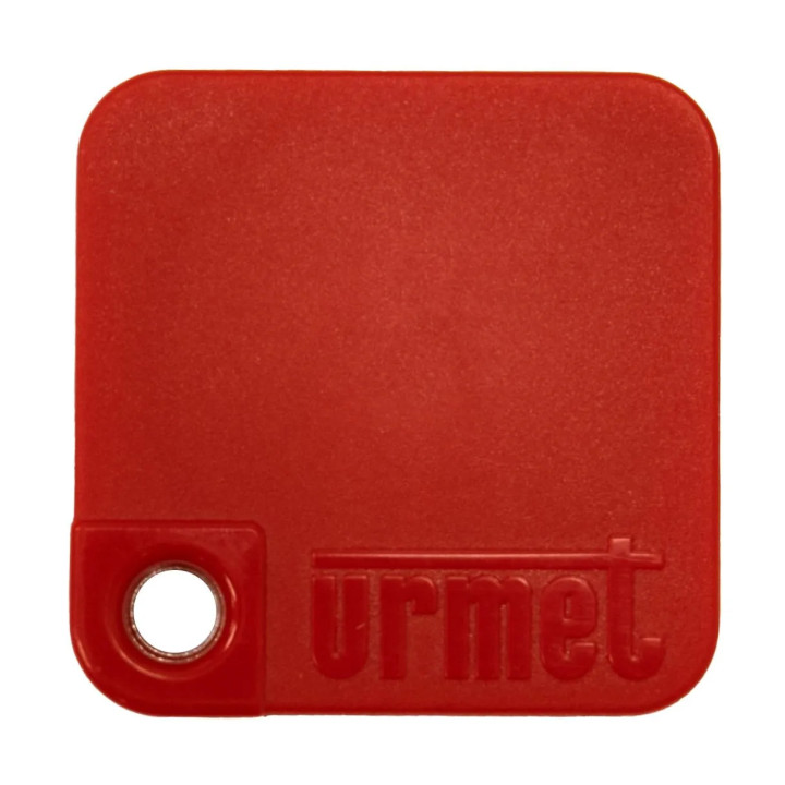Badge Desfire Ev3 Rouge Personnalisé, Étanche Ip68 Et Antichoc Ik10