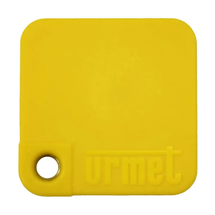 Badge Desfire Ev3 Jaune Personnalisé, Étanche Ip68 Et Antichoc Ik10