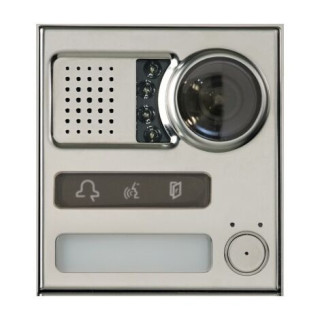Module Vid 2V S-Steel Anth pour systèmes URMET
