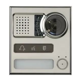 Module Vid 2V S-Steel Anth pour systèmes URMET
