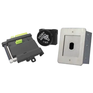 Kit Easyconnect+ : Centrale 4G + Lecteur V+ T25 - Pose Encastrement