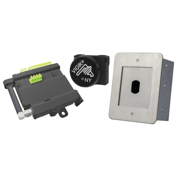 Kit Easyconnect+ : Centrale 4G + Lecteur V+ T25 - Pose Encastrement