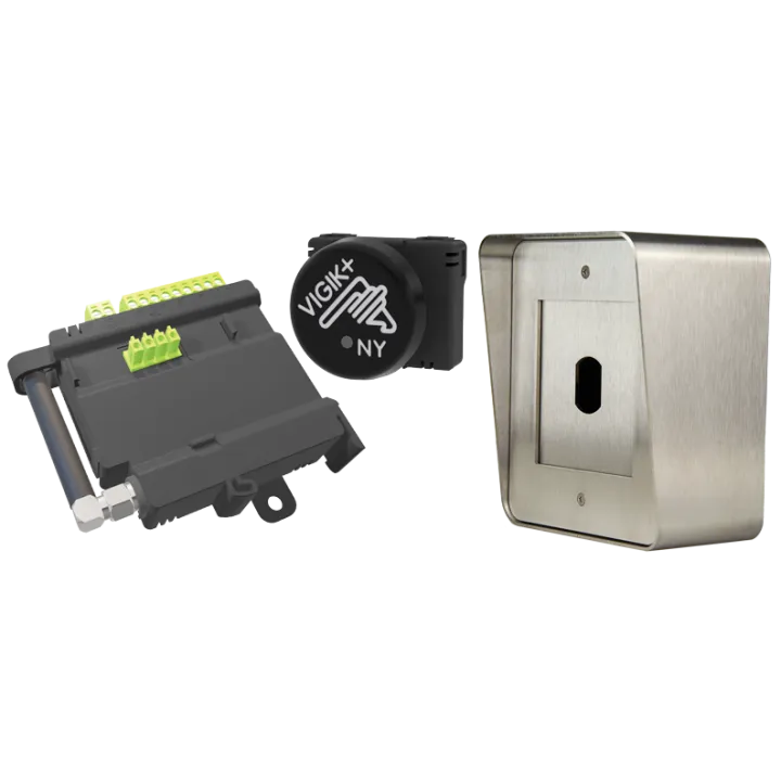 Kit Easyconnect+ : Centrale 4G + Lecteur V+ T25 - Pose Saillie