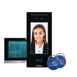 Pack Villa Wifi Connecte E16C+1 Moniteur 7'S C315W, 2 Alimentation, 2 Badge