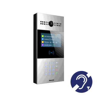 Interphone Vidéo Android Sip+Boucle Magnétique, Écran Lcd Camér