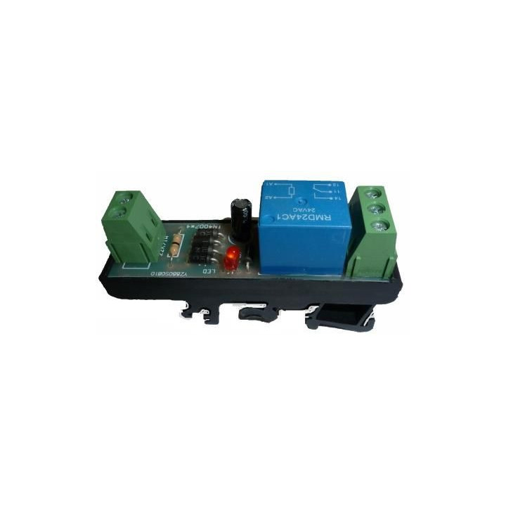 Relai 230 Vac - 1 Contact No/Nf - Pour Rail Din