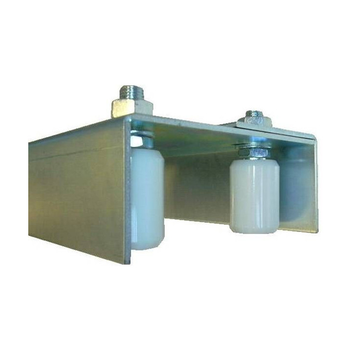 Plaque De Guidage Haut Avec 4 Galet D40 Reglable
