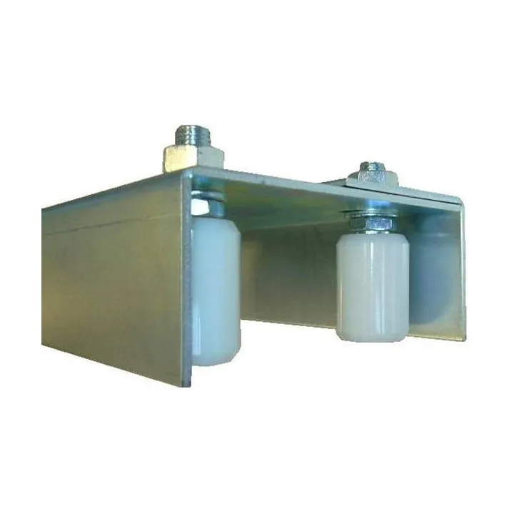 Plaque De Guidage Haut Avec 4 Galet D40 Reglable