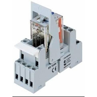 Relai 12 Vac 4 Rt Avec Socle Din A Visser