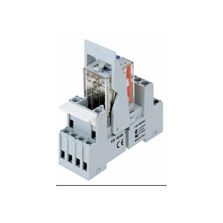 Relai 24 Vac 4 Rt Avec Socle Din A Visser