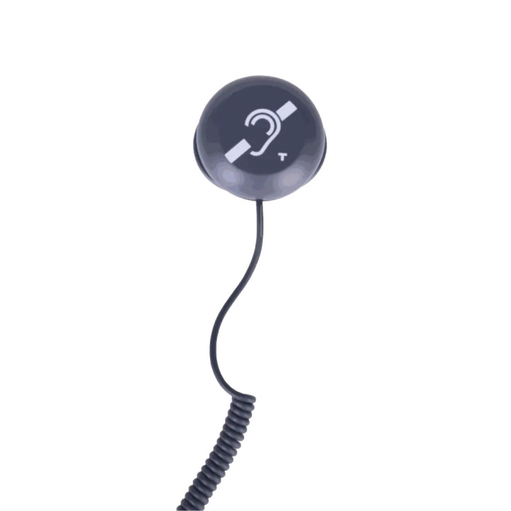 Boucle De Guichet Portable Sur Batterie+Combiné, Micro Col De Cy